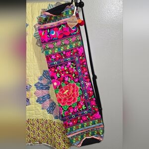 Colorful Embroidered Women's Bag